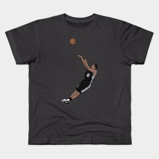 Kawhi Leonard Fadeaway Meme Kids T-Shirt